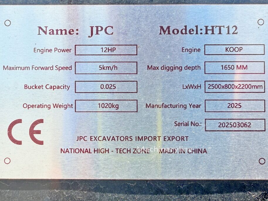 2025 Jpc HT, dovoz Skladom v EÚ — foto 10 z 11
