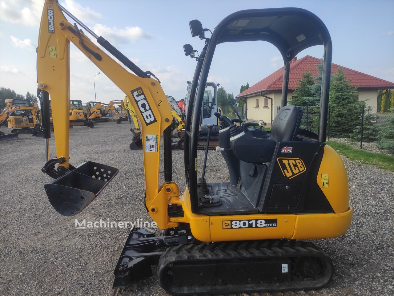 2014 JCB 8018, 3 700 mth, dovoz Skladom v EÚ — foto 1