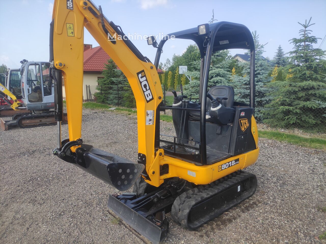 2014 JCB 8018, 3 700 mth, dovoz Skladom v EÚ — foto 2 z 11