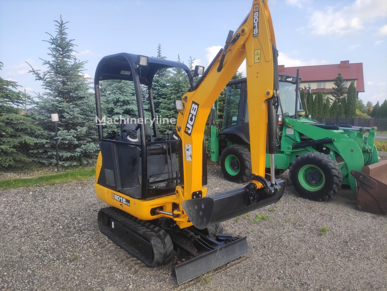 2014 JCB 8018, 3 700 mth, dovoz Skladom v EÚ — foto 4 z 11