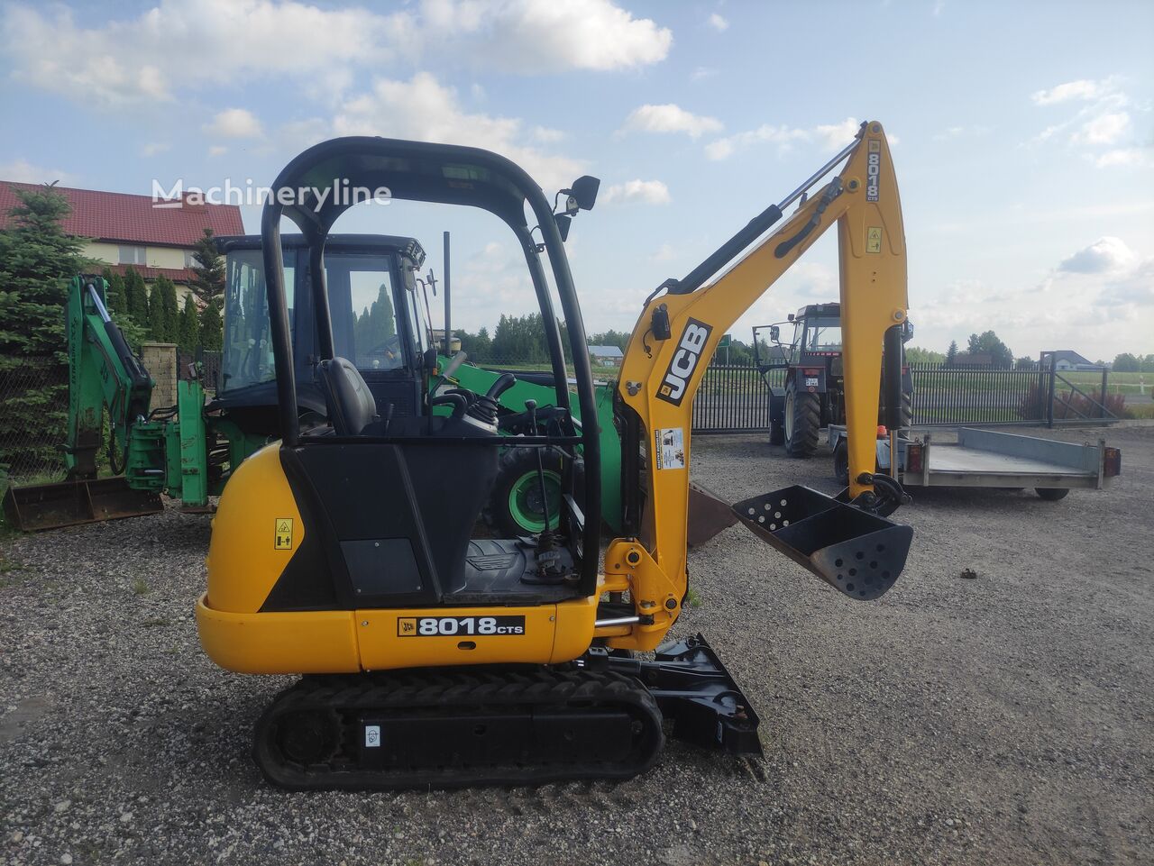 2014 JCB 8018, 3 700 mth, dovoz Skladom v EÚ — foto 5 z 11