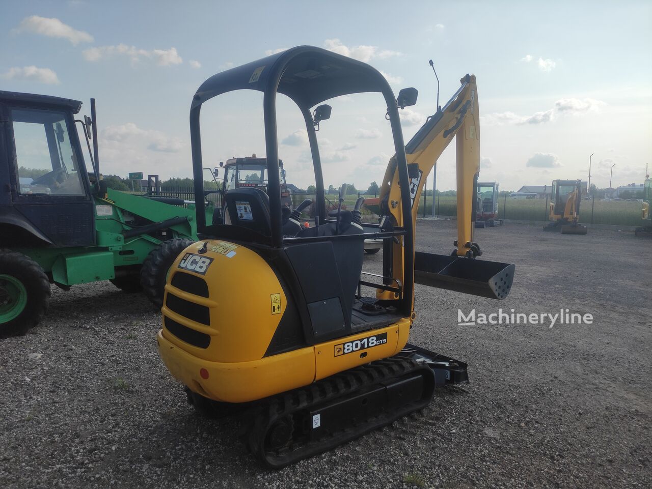 2014 JCB 8018, 3 700 mth, dovoz Skladom v EÚ — foto 6 z 11