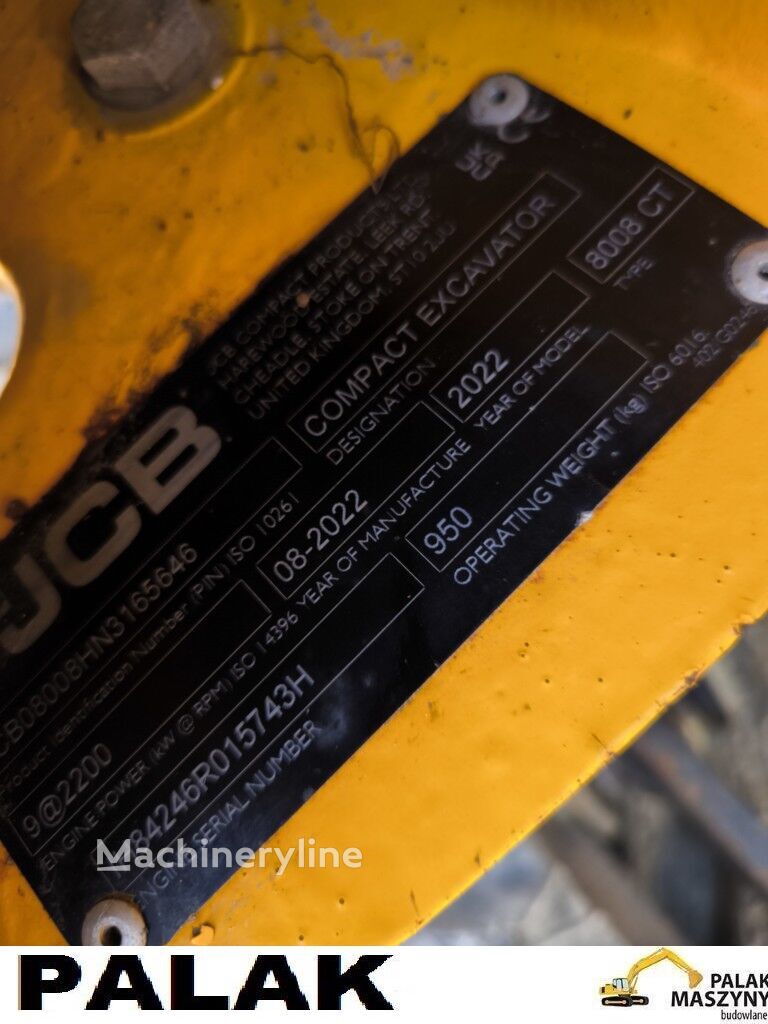2022 JCB MINI, 788 mth, dovoz Skladom v EÚ — foto 16 z 16