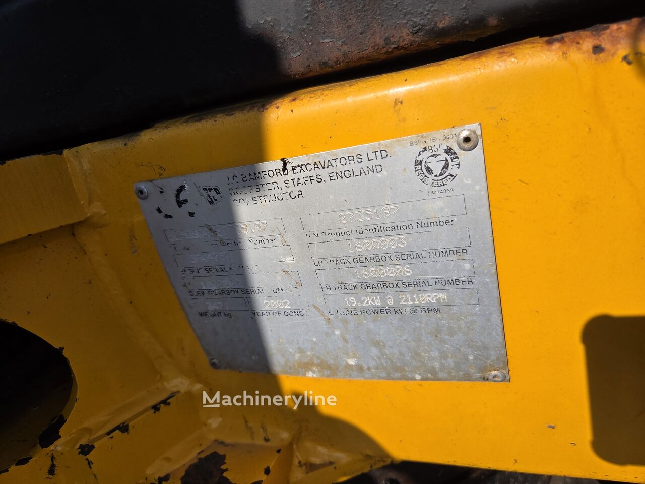 2002 JCB 804, dovoz Skladom v EÚ — foto 10 z 10