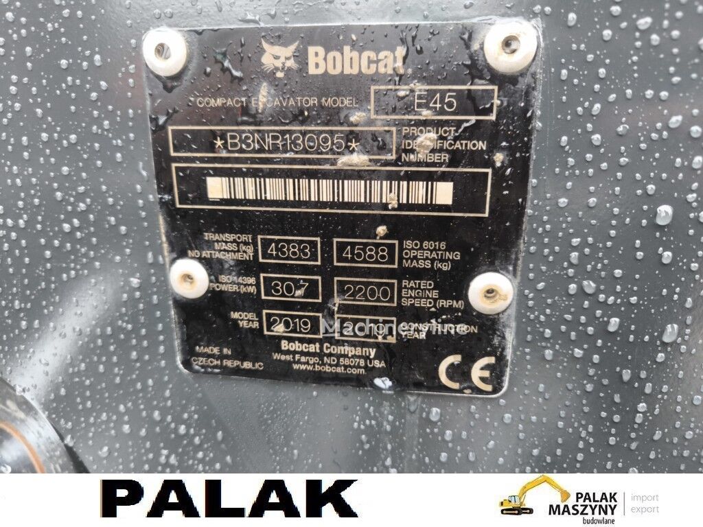 2019 Bobcat MINI, 2 738 mth, dovoz Skladom v EÚ — foto 15 z 15