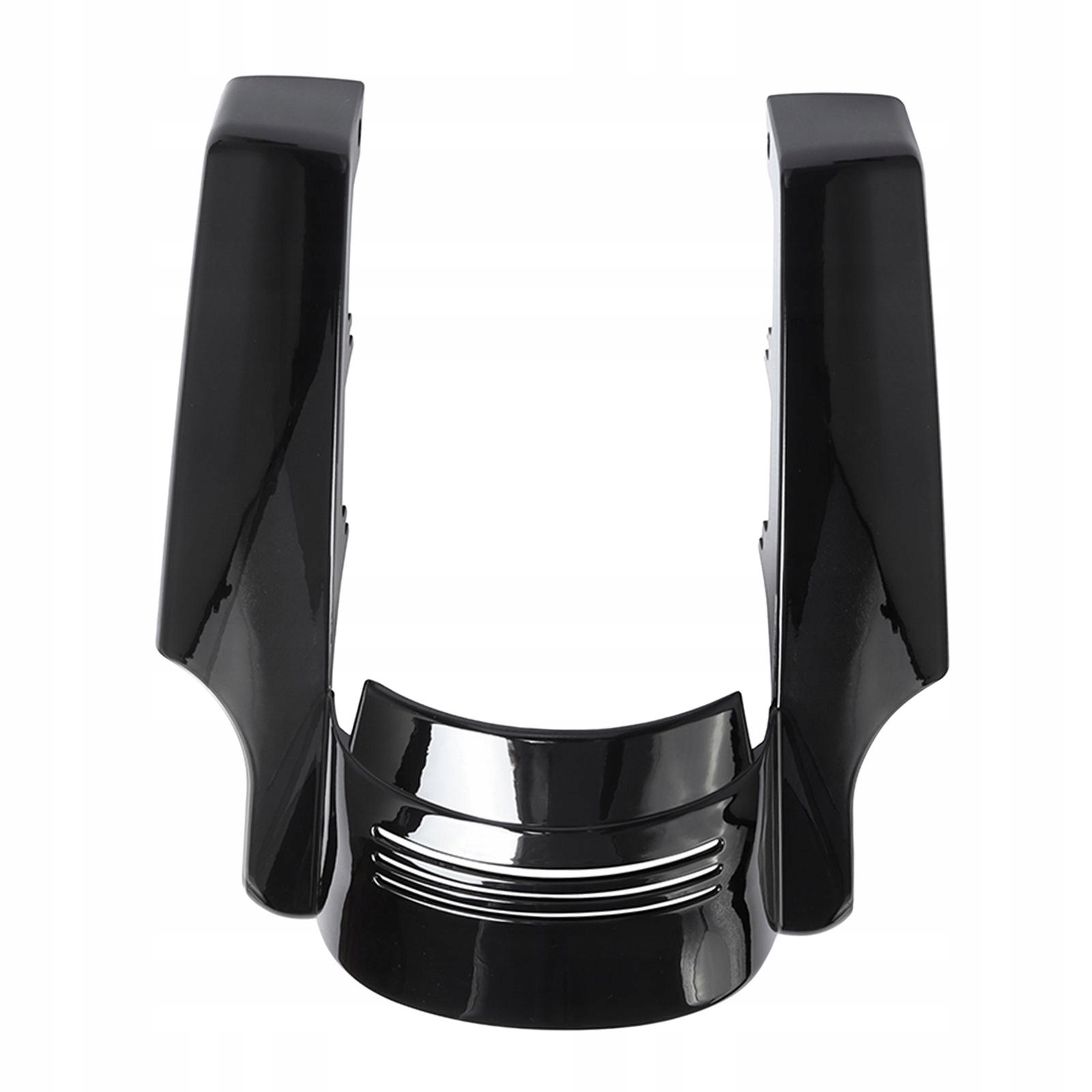 Przedluzenie zadního blatníku 5" sedí na Harley Touring Street Road Light Black, čierna, Skladom v EÚ — foto 1