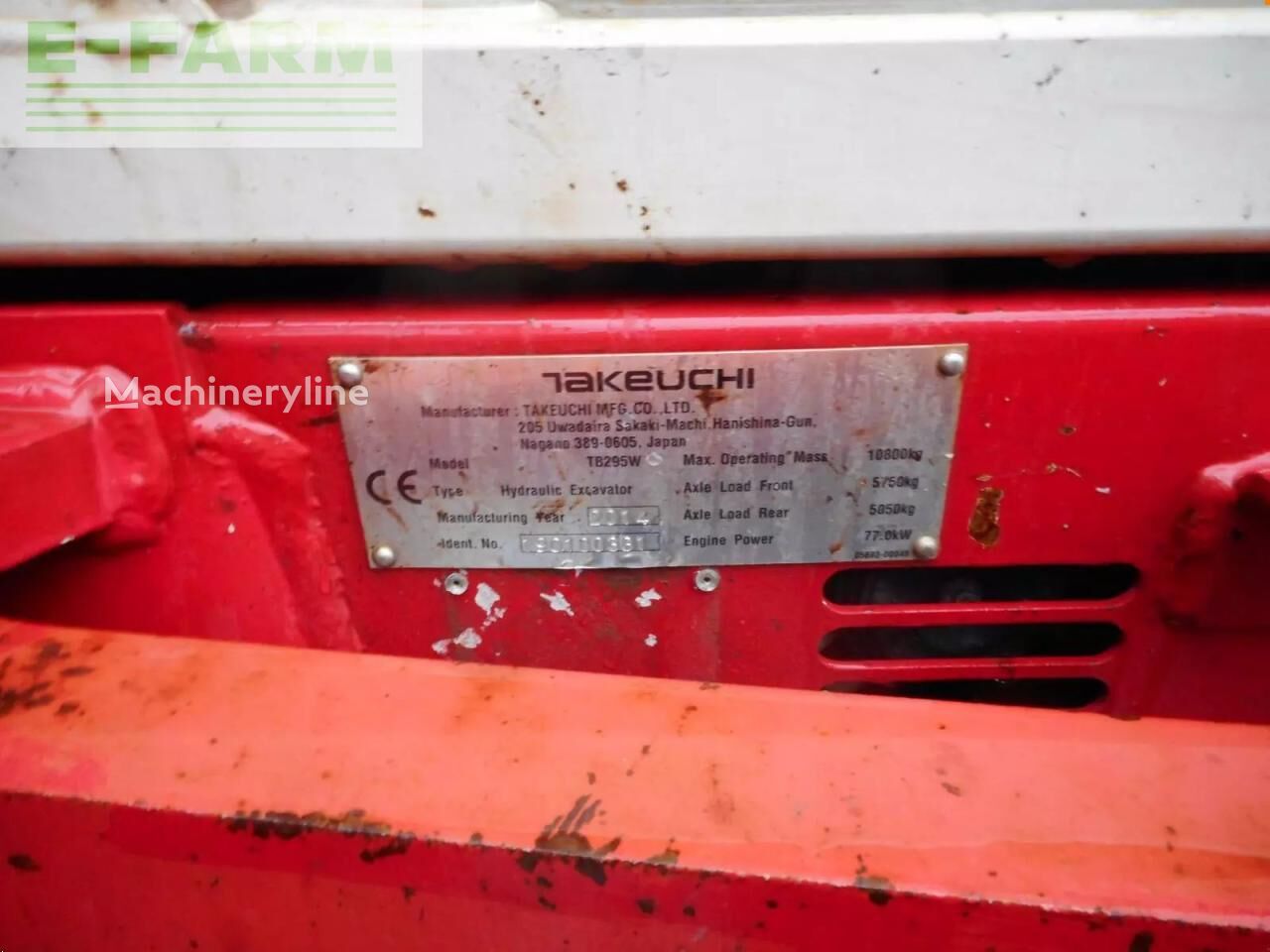 Takeuchi TB295W, dovoz Skladom v EÚ — foto 6 z 16