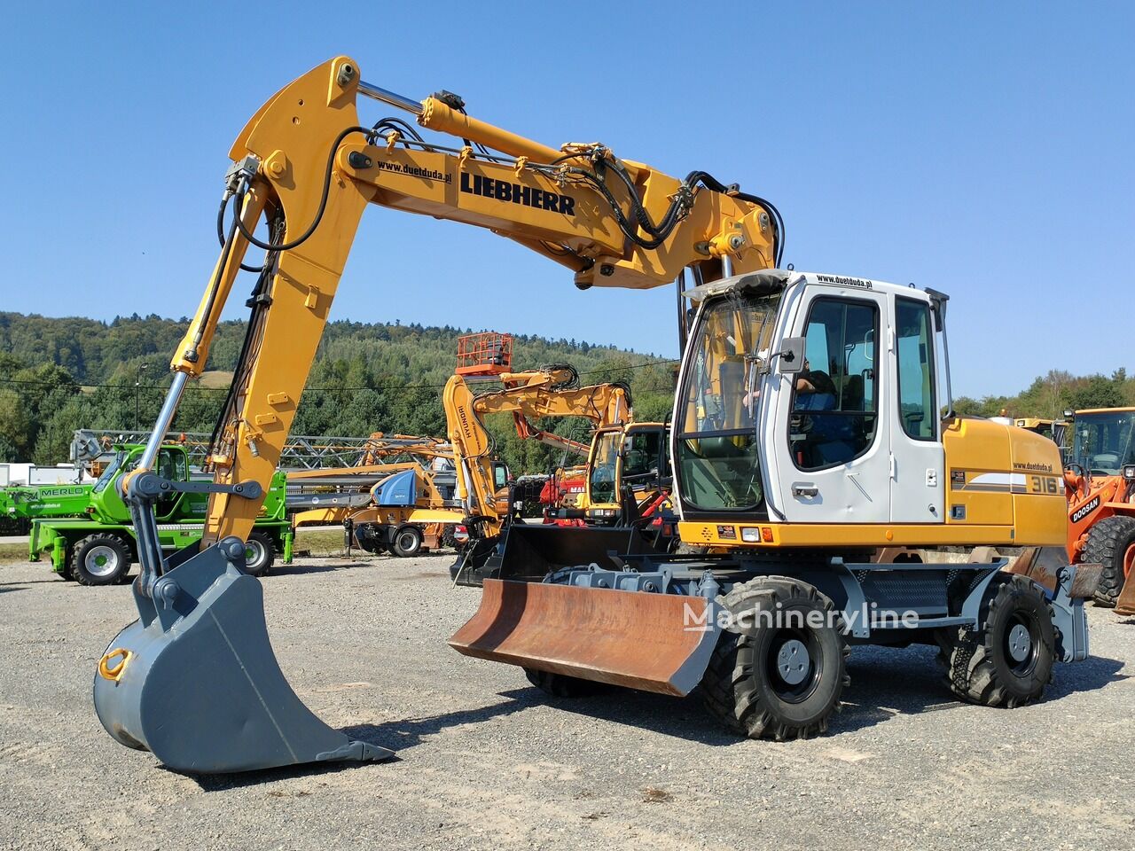 2008 Liebherr A316EZ, dovoz Skladom v EÚ — foto 1 | AMECAR 2008 Liebherr A316EZ, dovoz Skladom v EÚ — foto 1