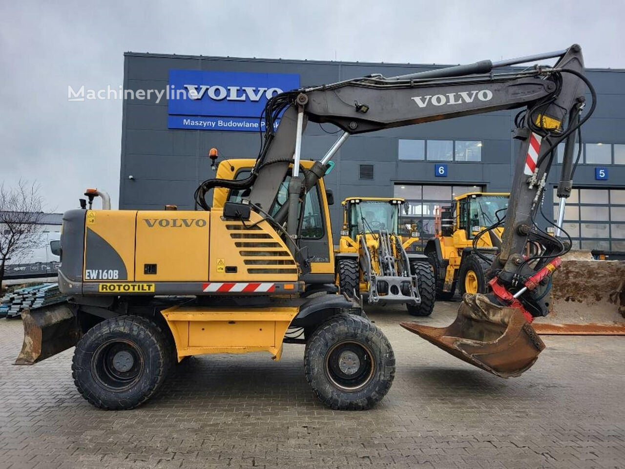 2006 Volvo EW160B, dovoz Skladom v EÚ — foto 2 z 11