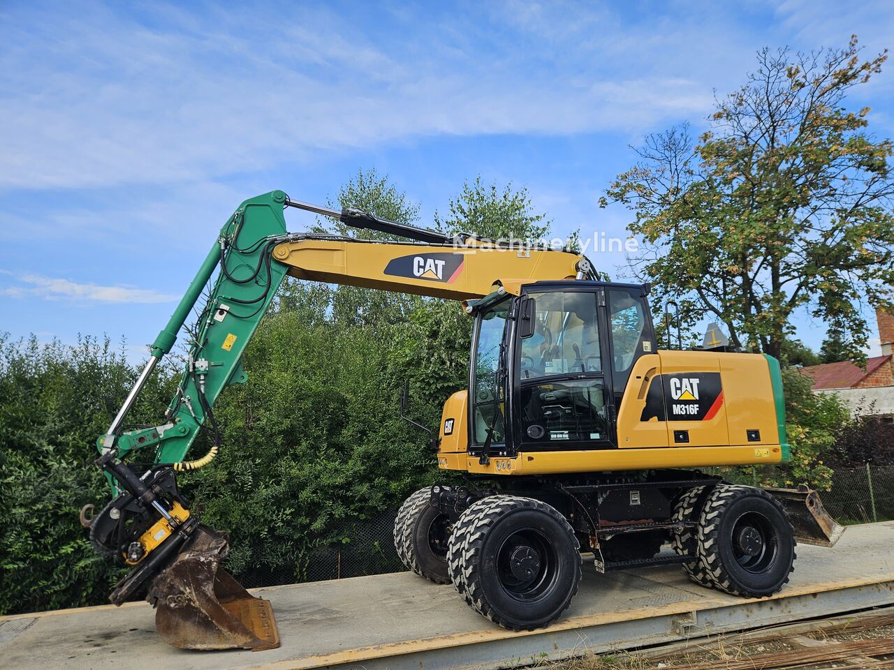 2017 Caterpillar M316F, 10 800 mth, dovoz Skladom v EÚ — foto 3 z 16