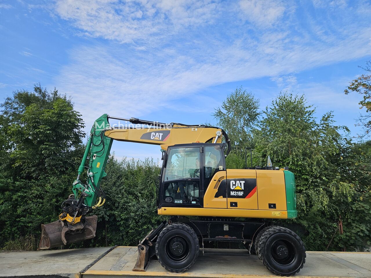 2017 Caterpillar M316F, 10 800 mth, dovoz Skladom v EÚ — foto 5 z 16