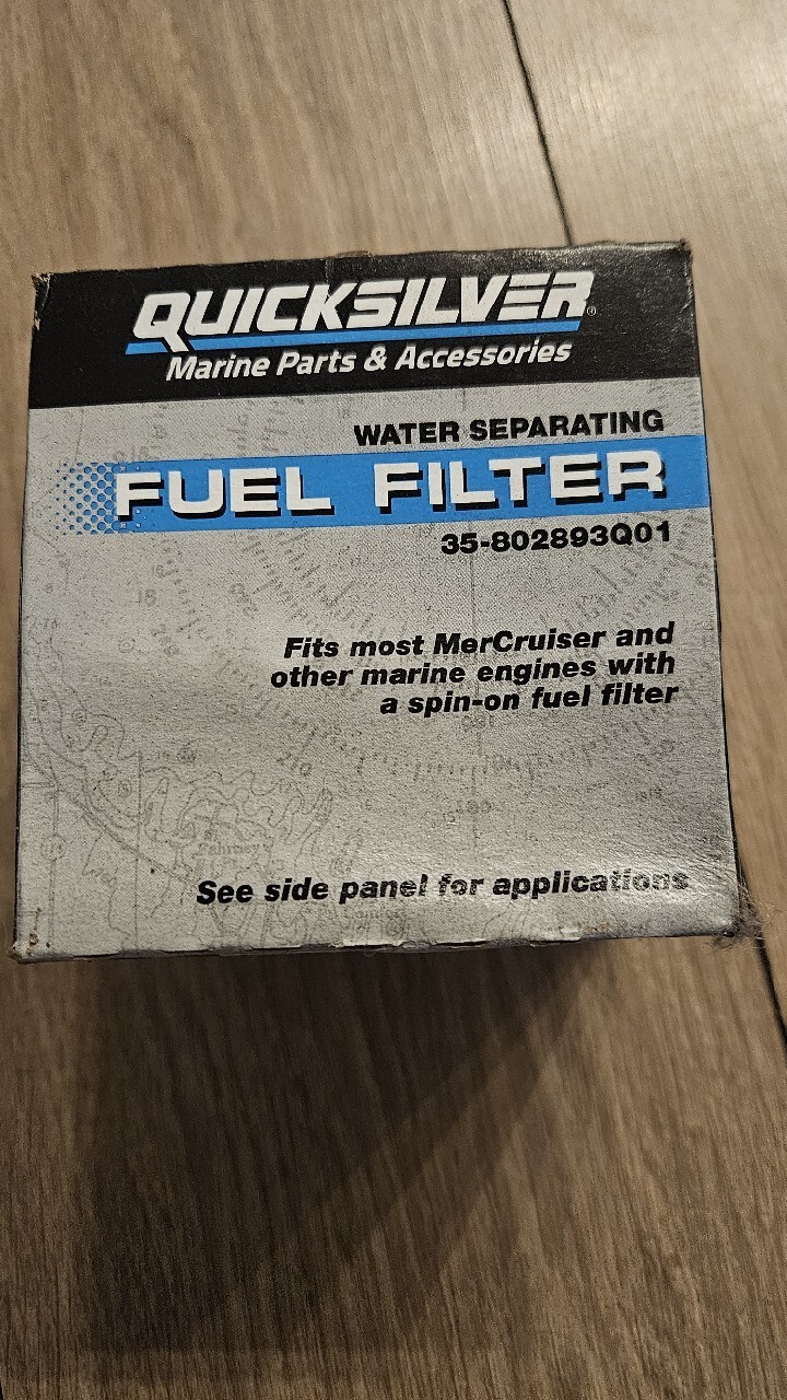 Quicksilver Water Separating Fuel Filter 35-802893q01, Skladom v EÚ — foto 1
