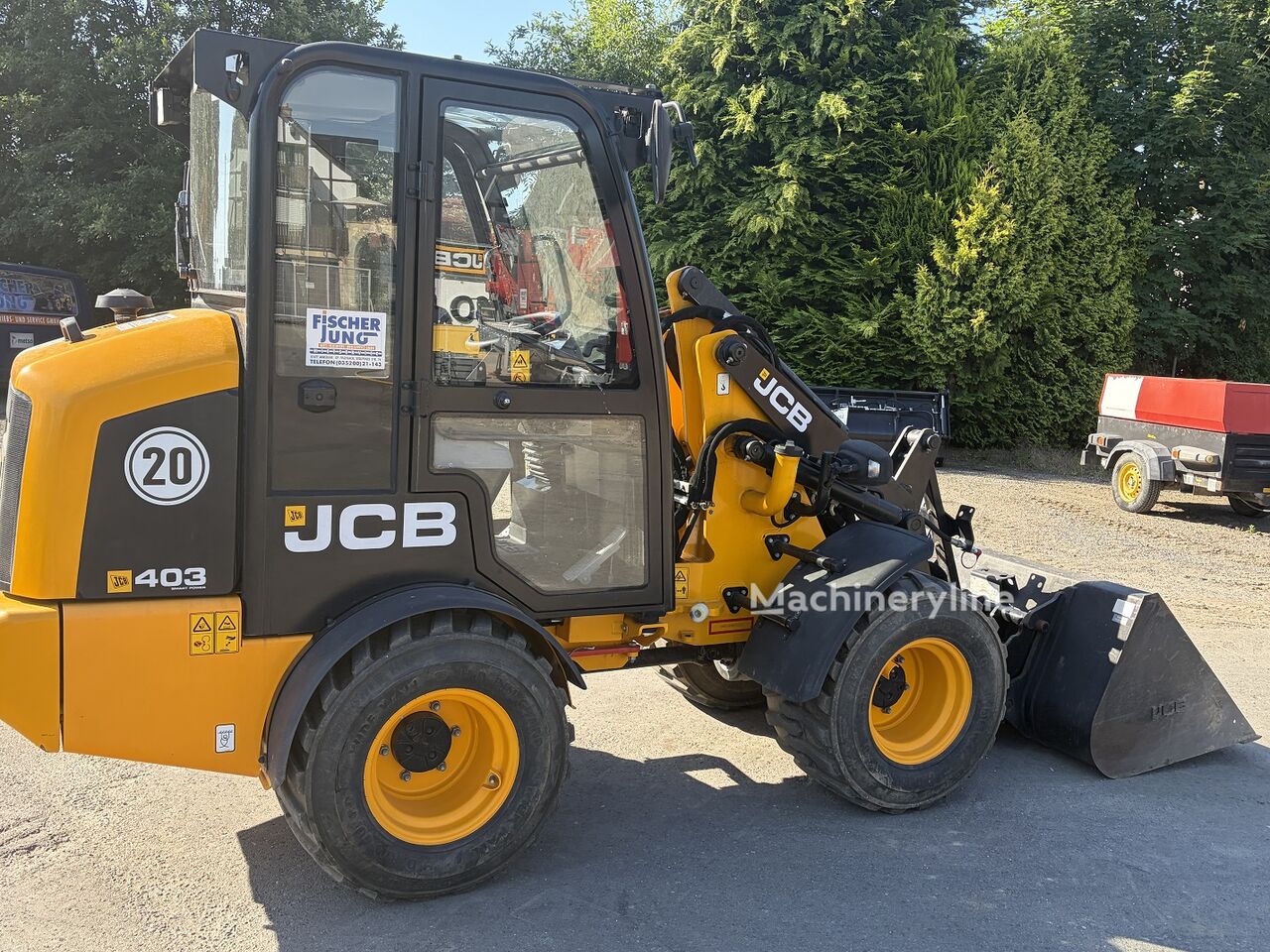 JCB 403, 410 mth, dovoz Skladom v EÚ — foto 5 z 12