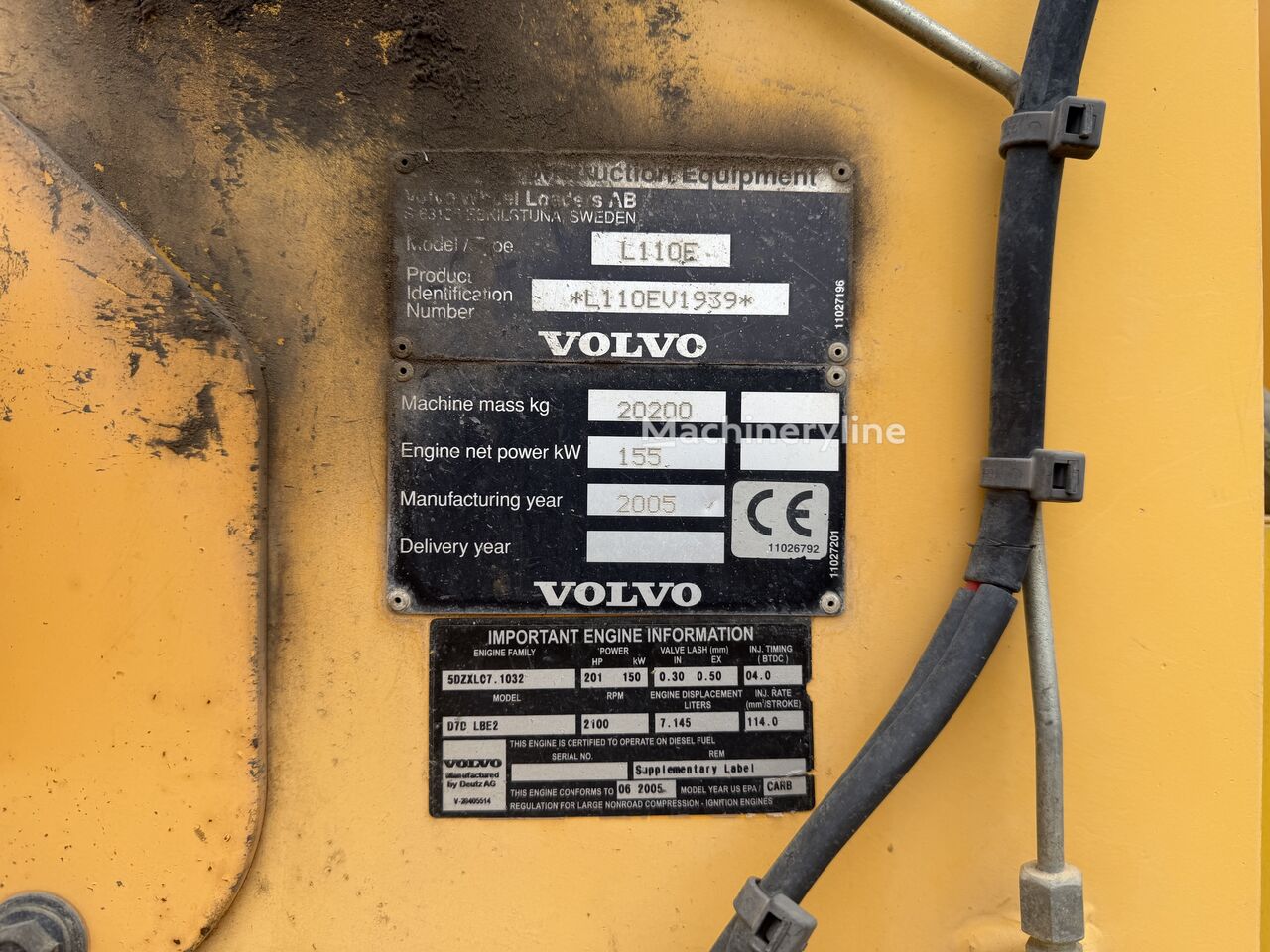 2005 Volvo L110, 15 000 mth, dovoz Skladom v EÚ — foto 6 z 6