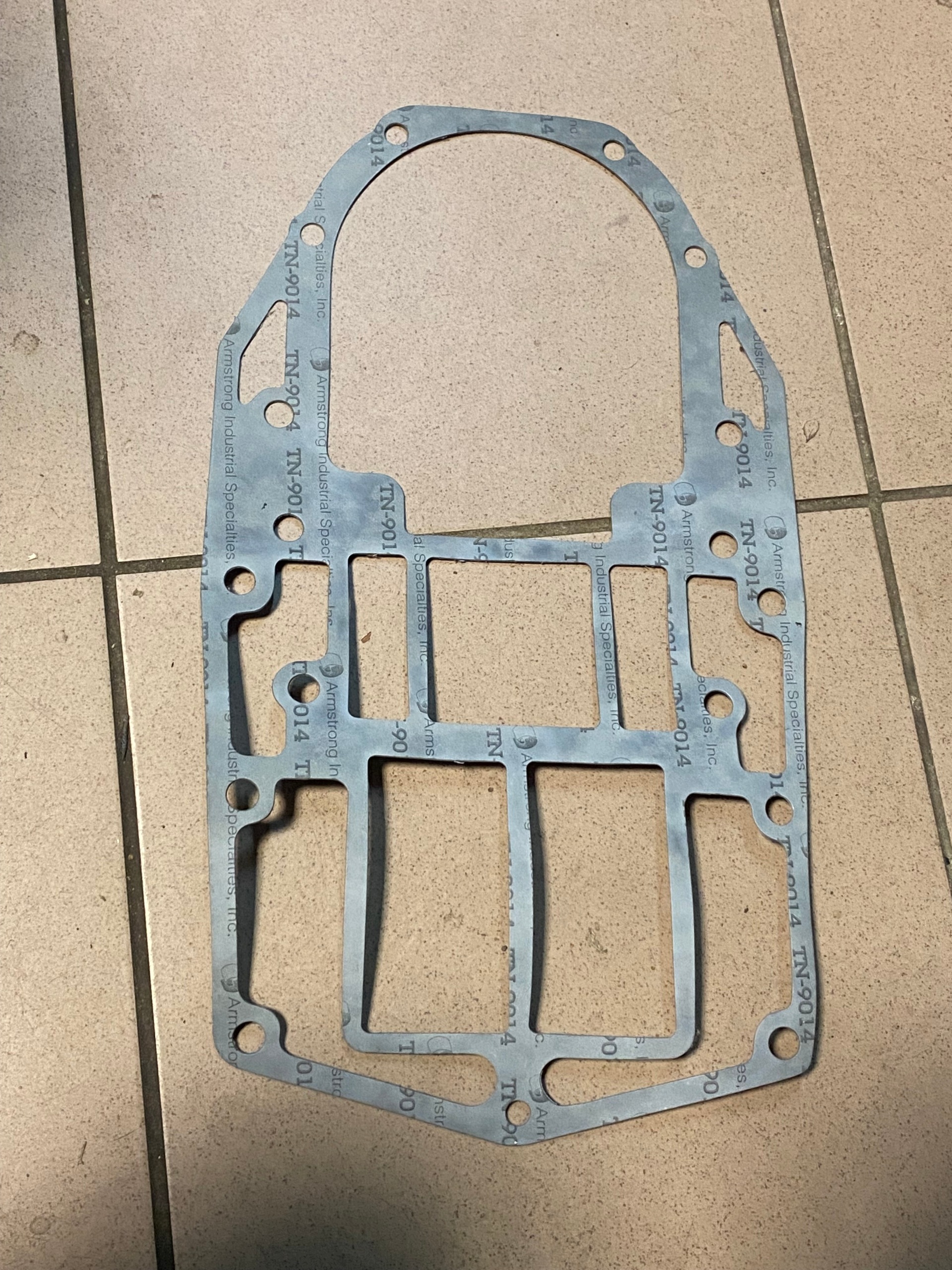 Vnější uszczelka adaptera bloku motoru Johnson/Evinrude 18-0965, Skladom v EÚ — foto 1