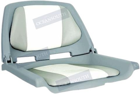 Fisherman Seat Folding Padded Grey/charc, sivá, Skladom v EÚ — foto 1