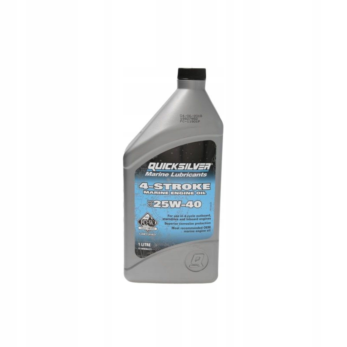 QUICKSILVER Olej na motorů 4T 25W40 1l mineralny, Skladom v EÚ — foto 1