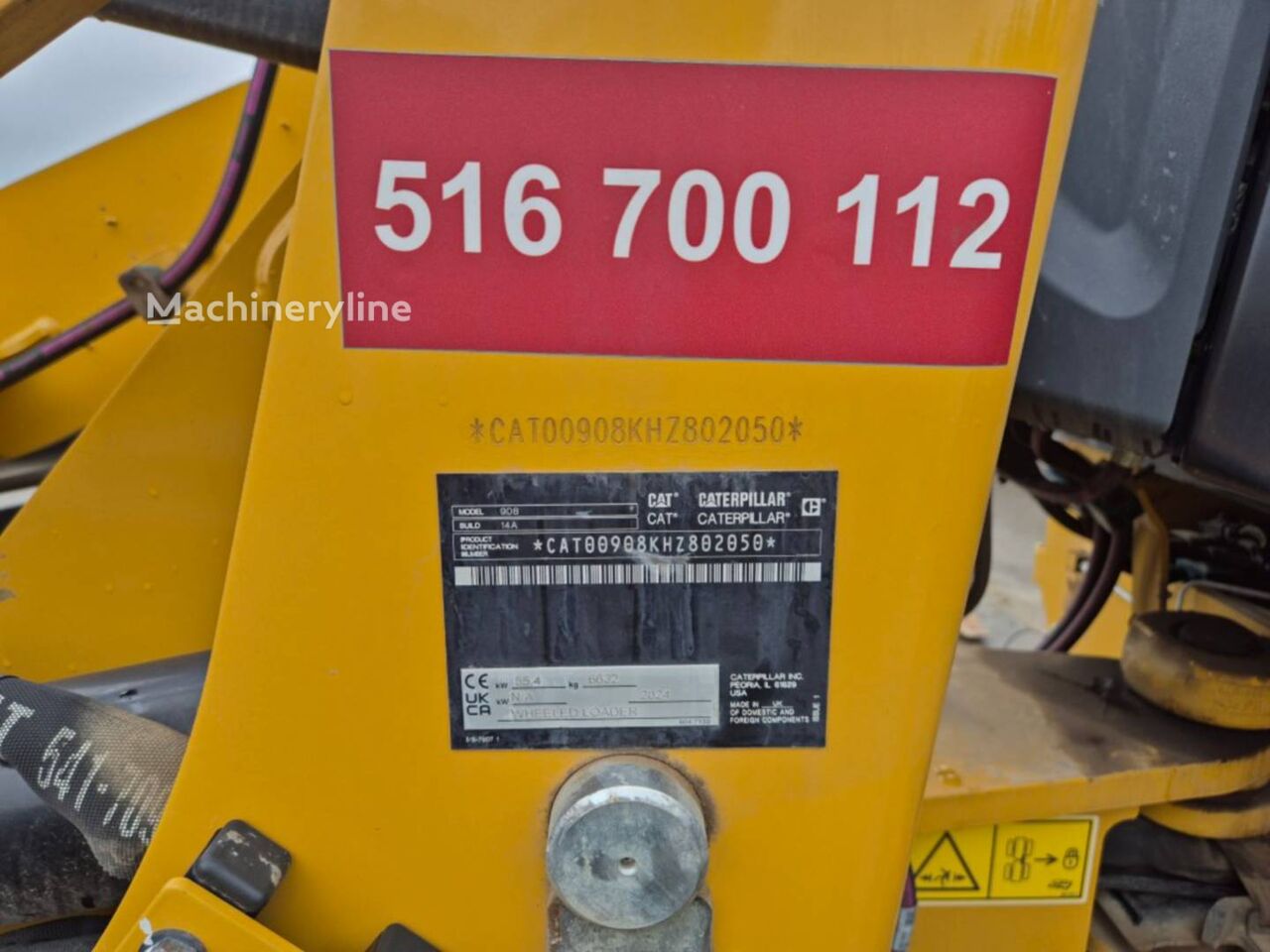 2024 Caterpillar 908-14, 457 mth, dovoz Skladom v EÚ — foto 7 z 16