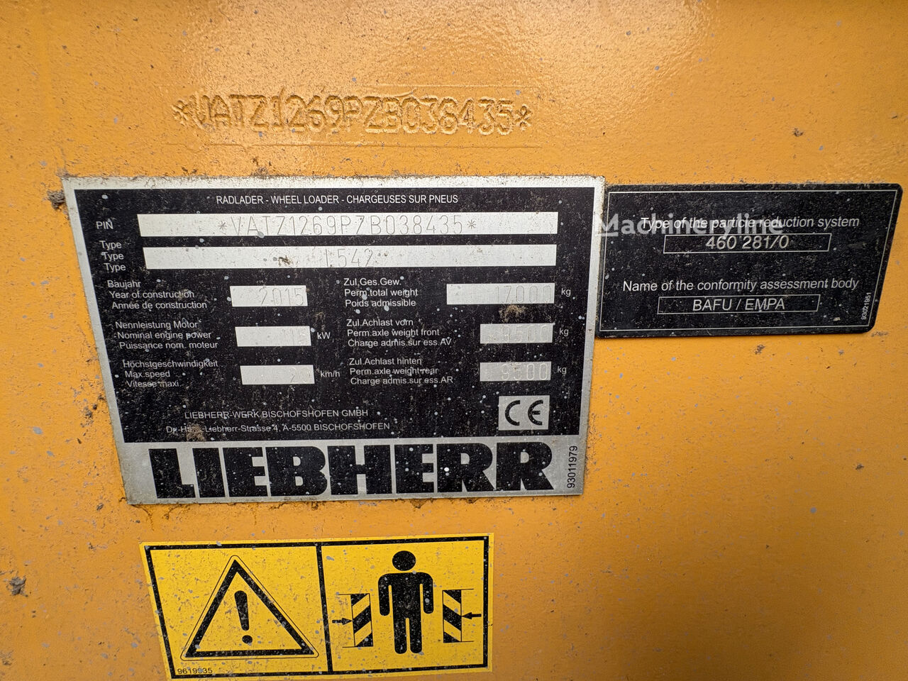 2015 Liebherr, 15 681 mth, dovoz Skladom v EÚ — foto 13 z 13