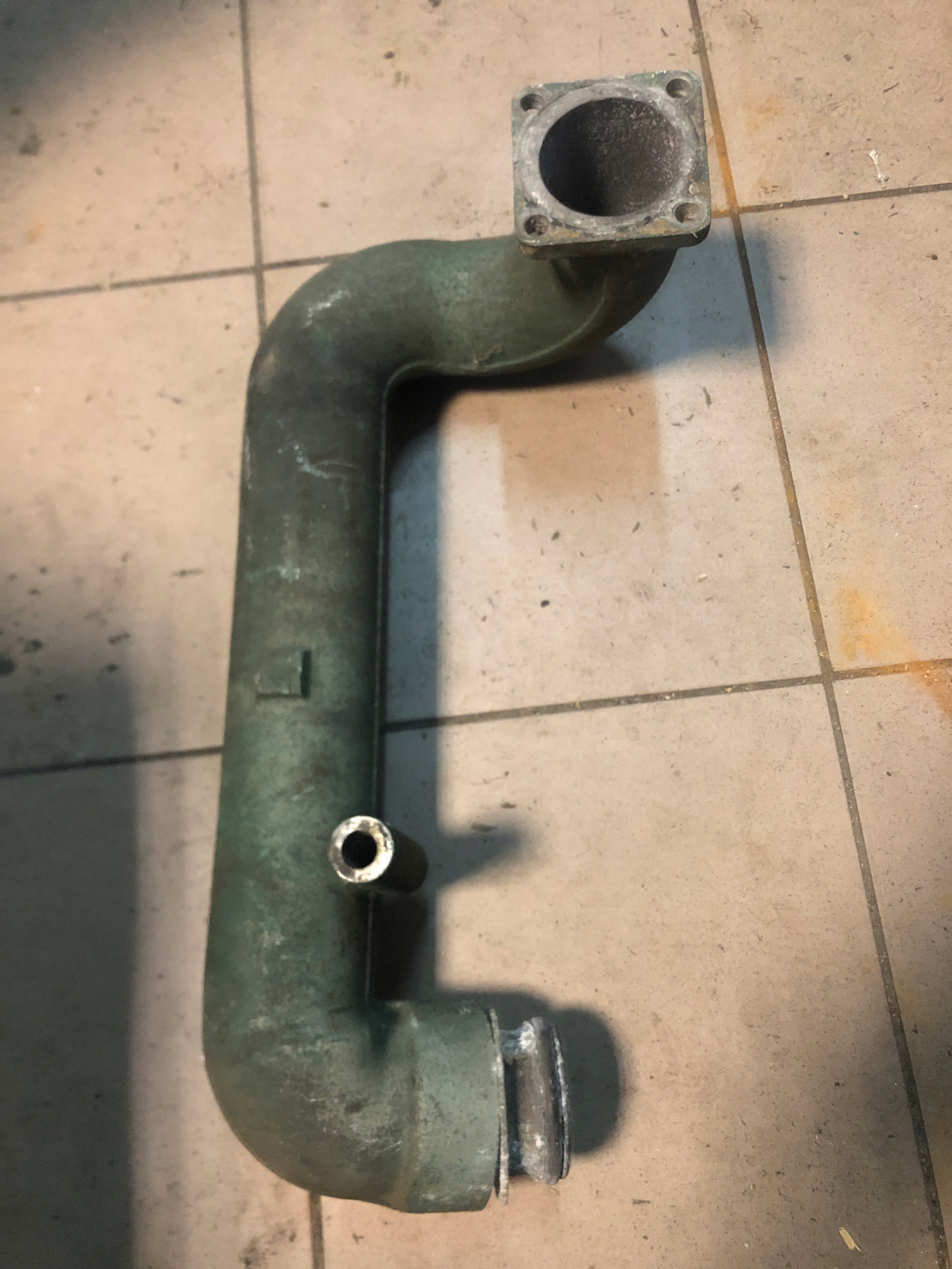Volvo Penta OE TAMD72P vedení turbo 866060, Skladom v EÚ — foto 1