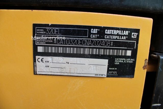 2016 Caterpillar 320EL, 7 483 mth, dovoz Skladom v EÚ — foto 2 z 12