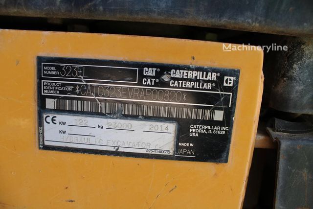 2014 Caterpillar 323EL, 11 031 mth, dovoz Skladom v EÚ — foto 2 z 14