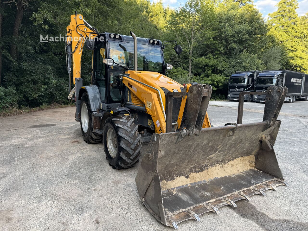 2016 Terex TLB890, 11 000 mth, dovoz Skladom v EÚ — foto 1
