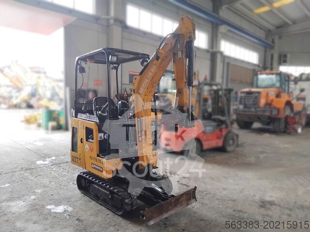 2019 JCB 15C, 2 450 mth, dovoz Skladom v EÚ — foto 4 z 5