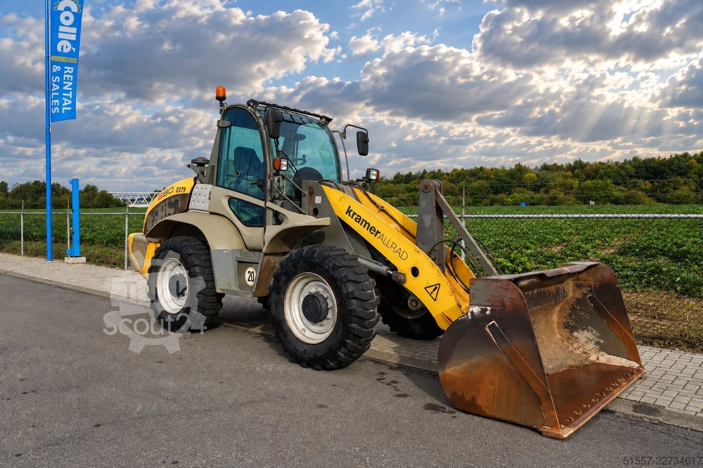 2012 Kramer 880 | 2012, 3 280 mth, dovoz Skladom v EÚ — foto 2 z 5