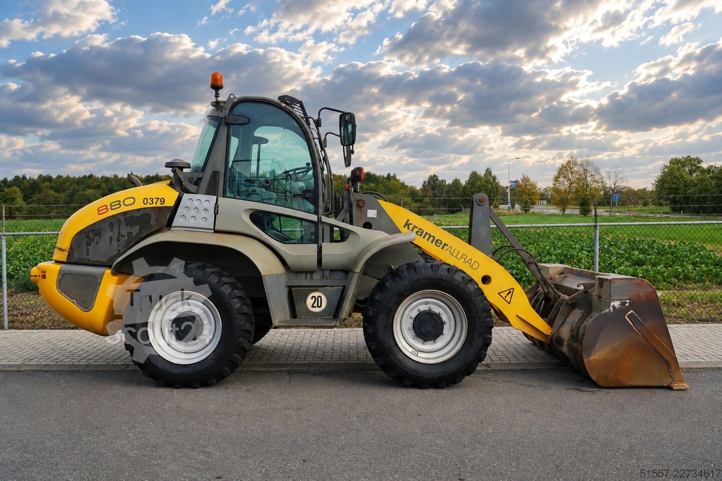 2012 Kramer 880 | 2012, 3 280 mth, dovoz Skladom v EÚ — foto 3 z 5