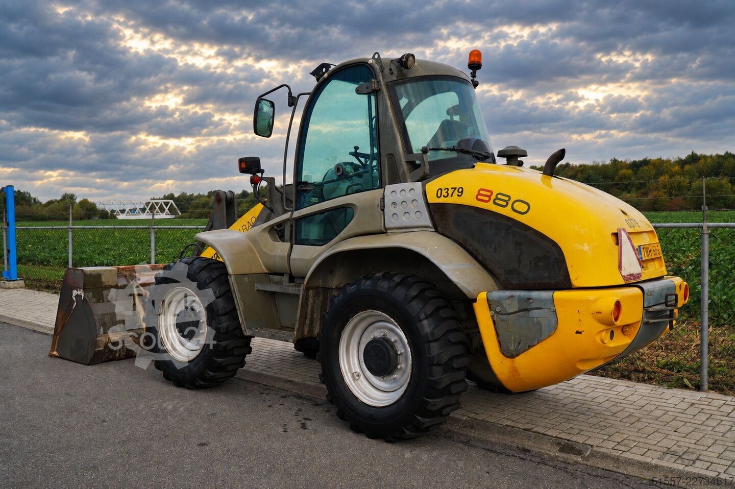 2012 Kramer 880 | 2012, 3 280 mth, dovoz Skladom v EÚ — foto 5 z 5