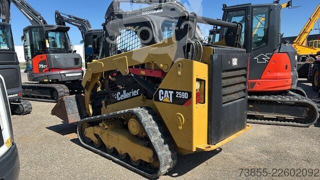 2017 Caterpillar 259D, 1 301 mth, dovoz Skladom v EÚ — foto 3 z 5