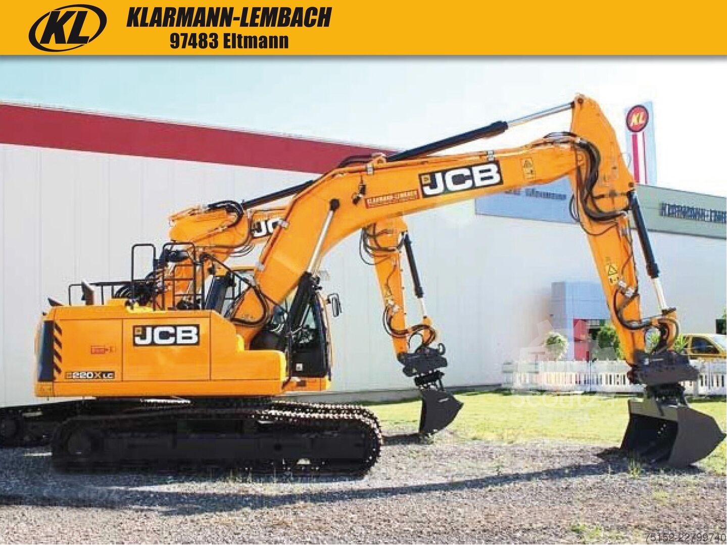 2023 JCB 220 X LC, 550 mth, dovoz Skladom v EÚ — foto 1 | AMECAR 2023 JCB 220 X LC, 550 mth, dovoz Skladom v EÚ — foto 1