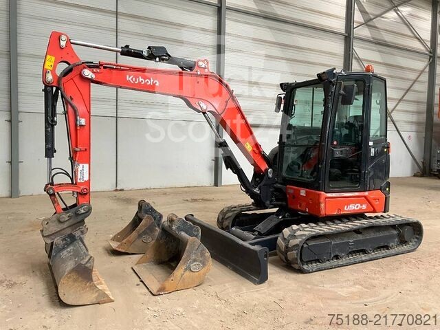 2021 Kubota U 50-5, 4 392 mth, dovoz Skladom v EÚ — foto 1 | AMECAR 2021 Kubota U 50-5, 4 392 mth, dovoz Skladom v EÚ — foto 1