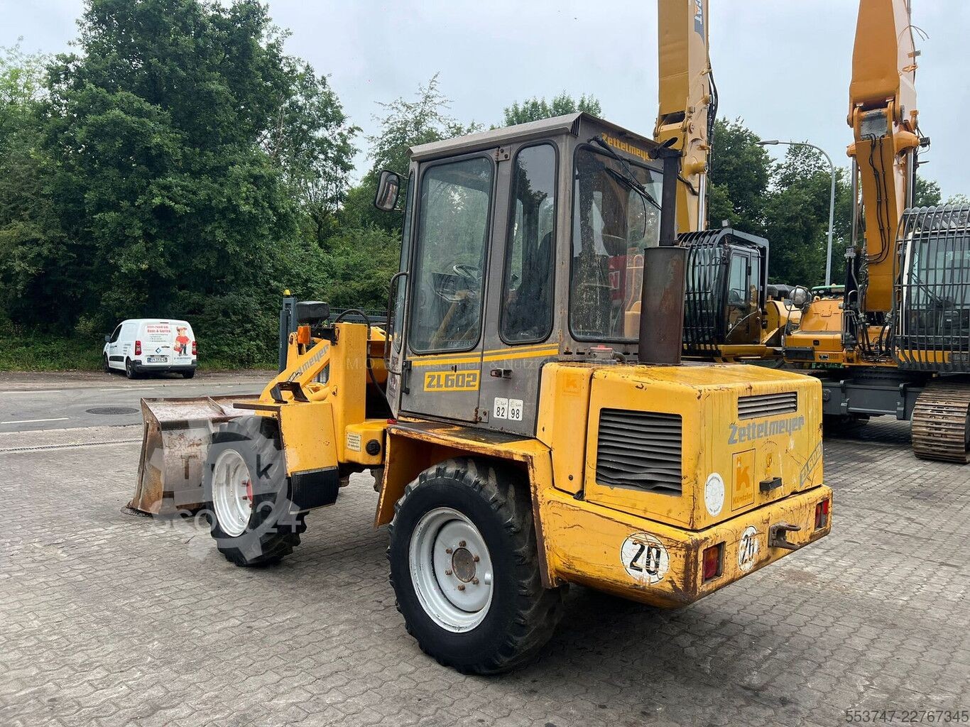 1993 Zettelmeyer ZL 602, 10 590 mth, dovoz Skladom v EÚ — foto 5 z 5