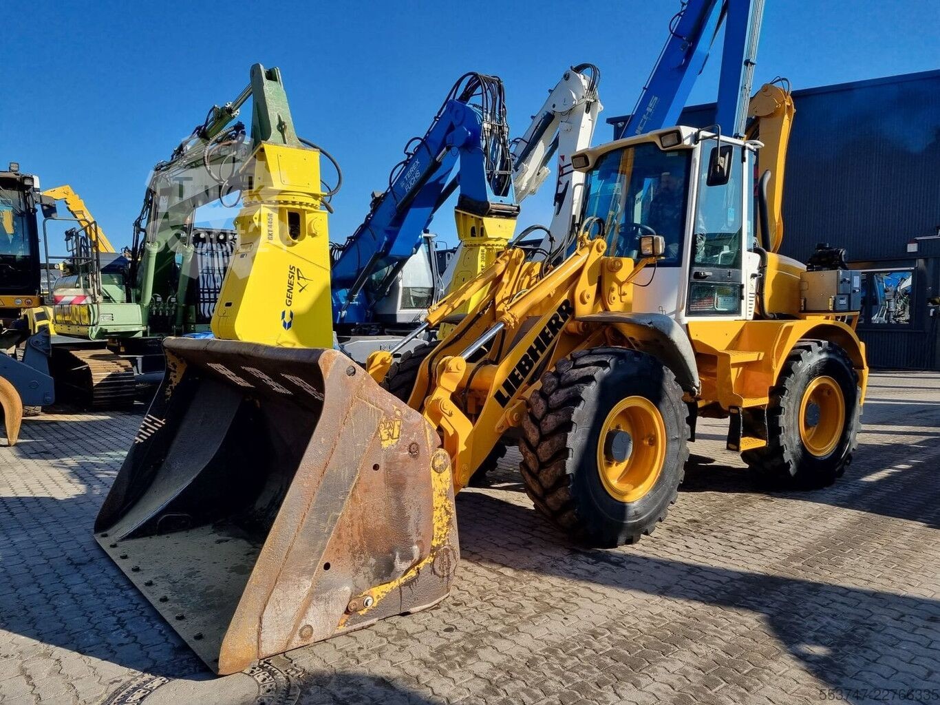 2010 Liebherr L 514, 6 089 mth, dovoz Skladom v EÚ — foto 1