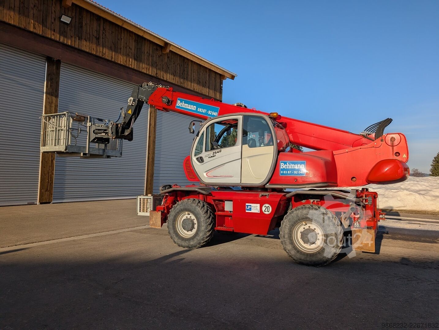 2007 Manitou MRT 2540 Turbo Privilege E3, 2 549 mth, dovoz Skladom v EÚ — foto 1 | AMECAR 2007 Manitou MRT 2540 Turbo Privilege E3, 2 549 mth, dovoz Skladom v EÚ — foto 1