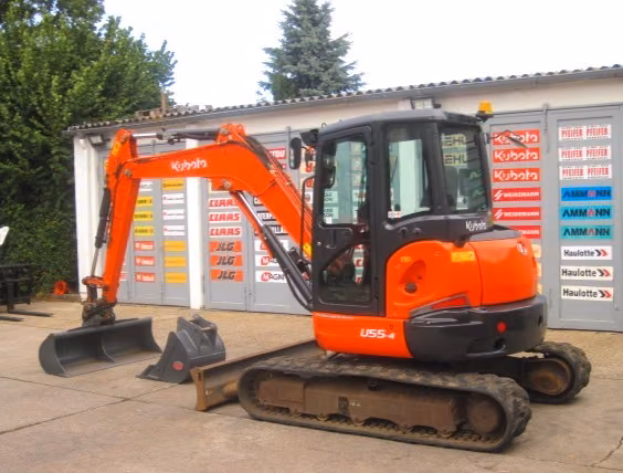 2015 Kubota U55-4, 3 292 mth, dovoz Skladom v EÚ — foto 1 | AMECAR 2015 Kubota U55-4, 3 292 mth, dovoz Skladom v EÚ — foto 1
