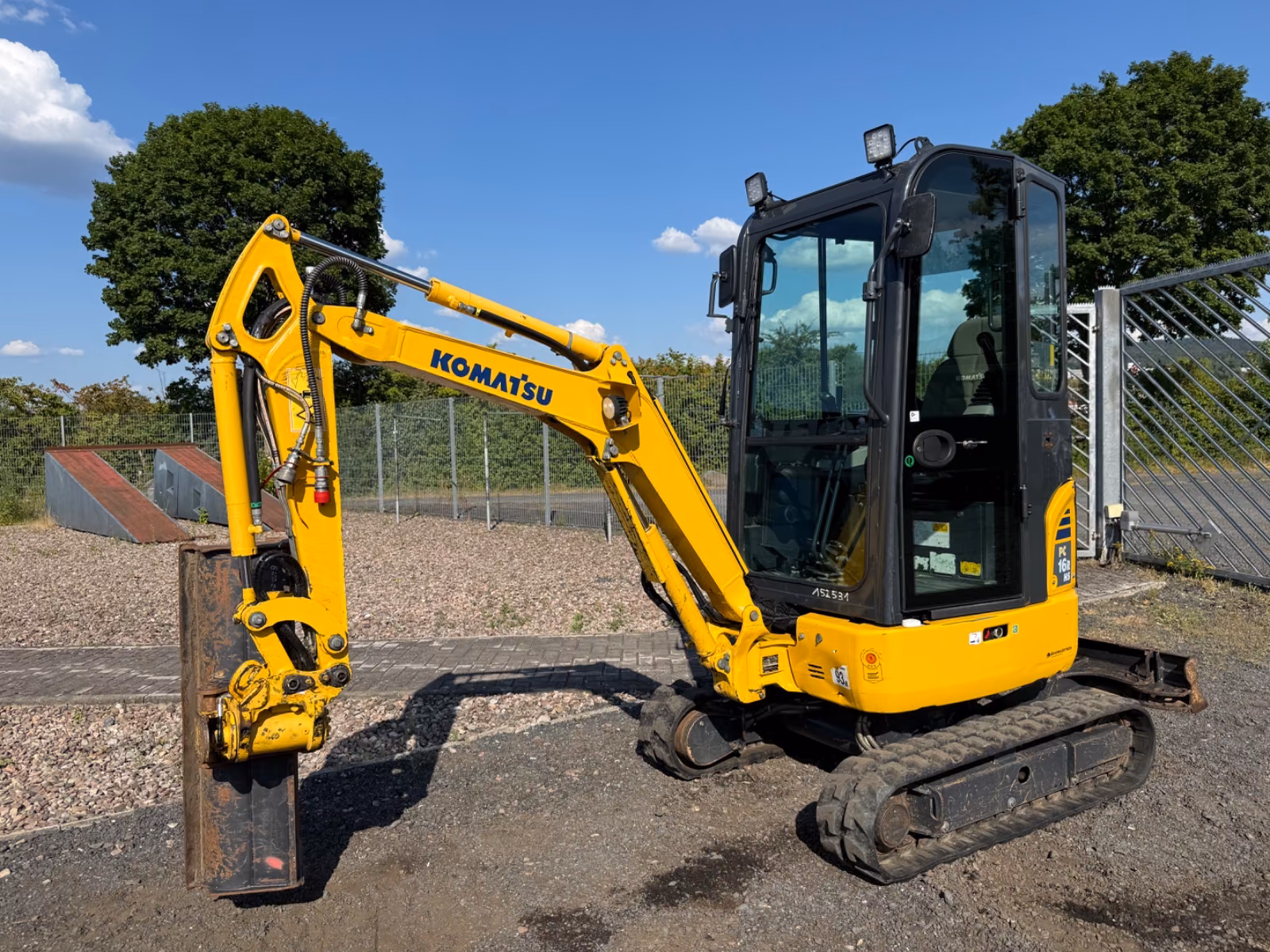 2020 Komatsu PC16R-3HS, 973 mth, dovoz Skladom v EÚ — foto 8 z 12