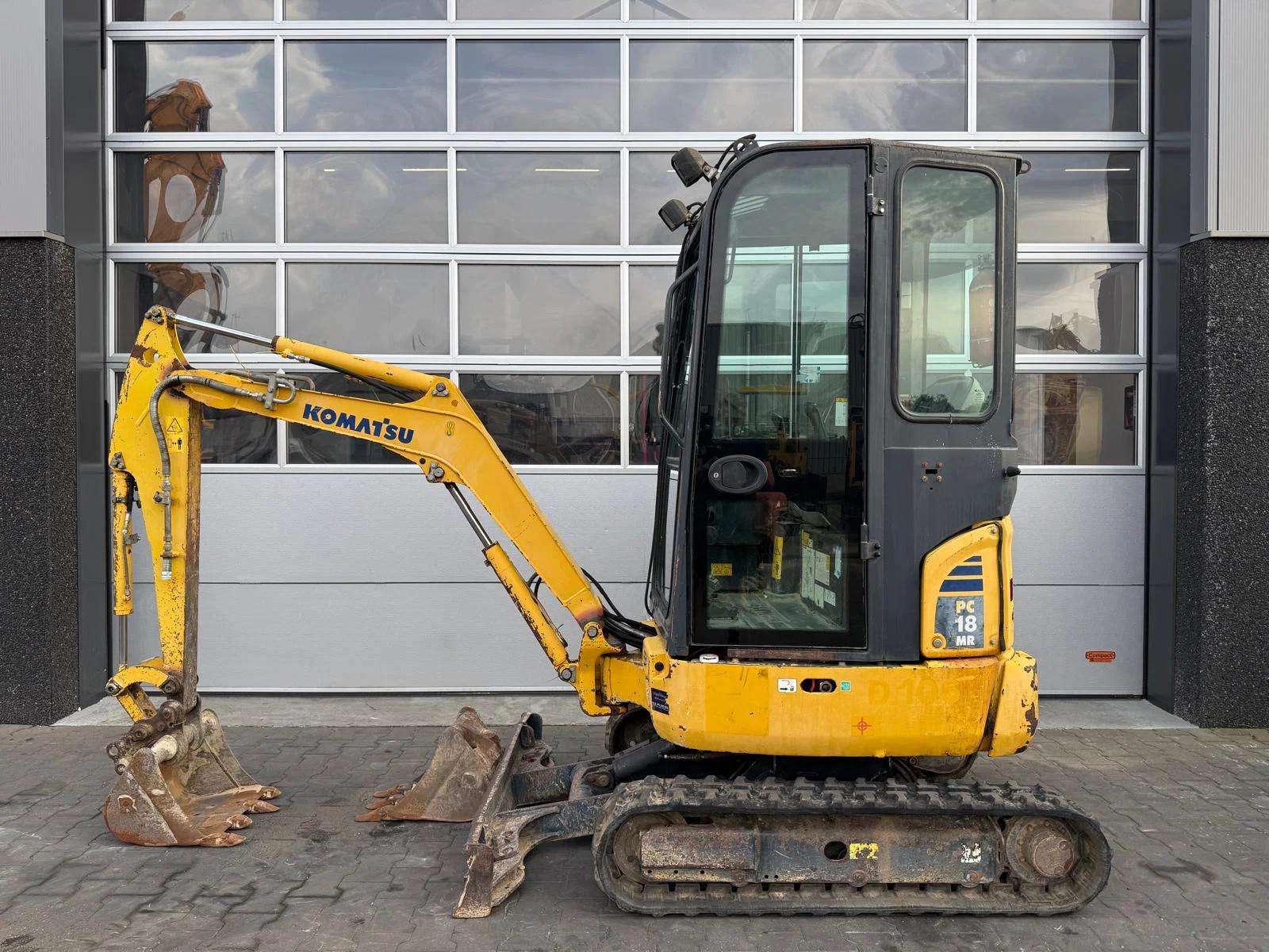 2011 Komatsu PC18MR-3, 4 893 mth, dovoz Skladom v EÚ — foto 1 | AMECAR 2011 Komatsu PC18MR-3, 4 893 mth, dovoz Skladom v EÚ — foto 1