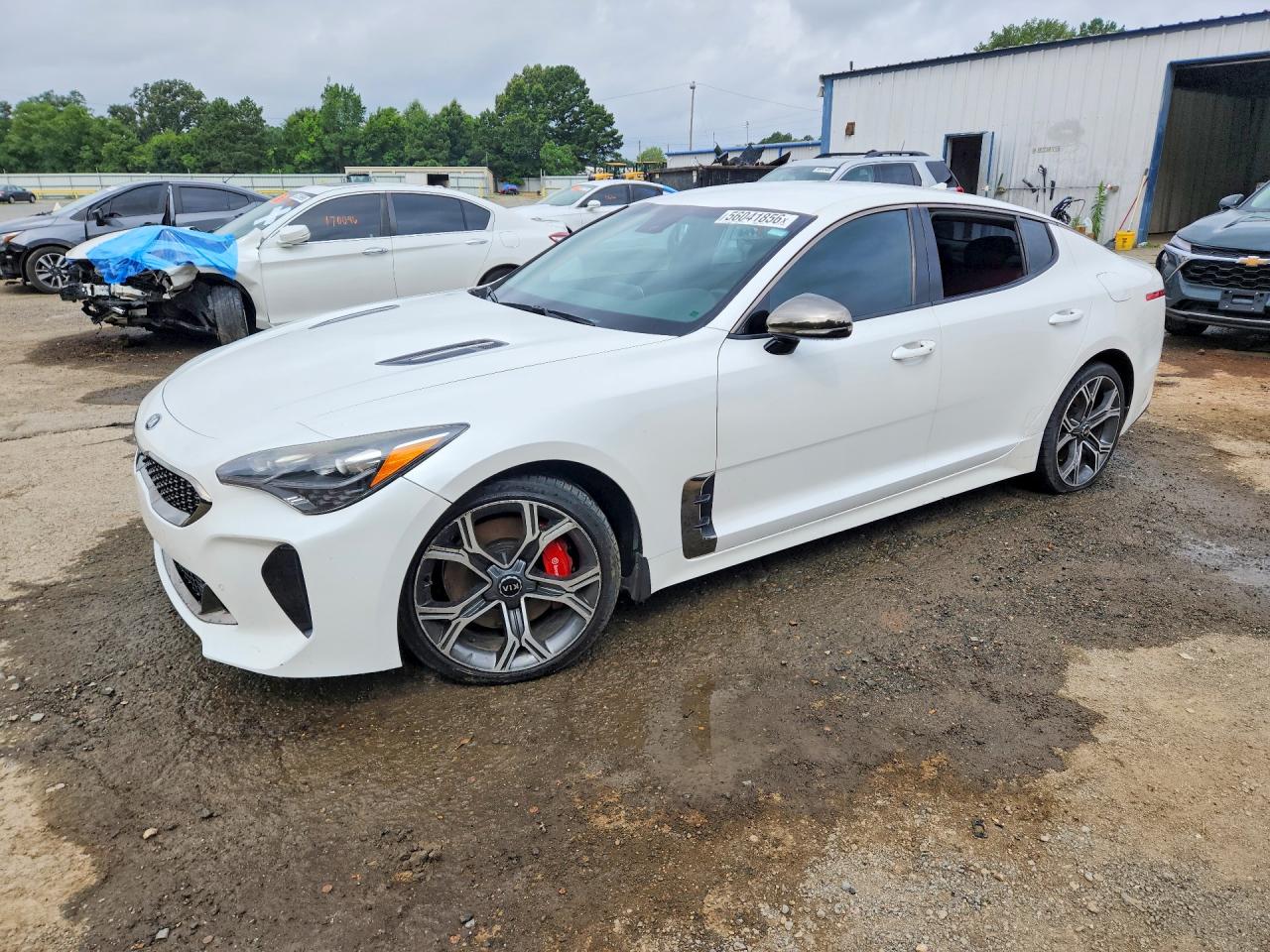 2019 Kia STINGER GT, biela, 106 266 km, dovoz USA — foto 1