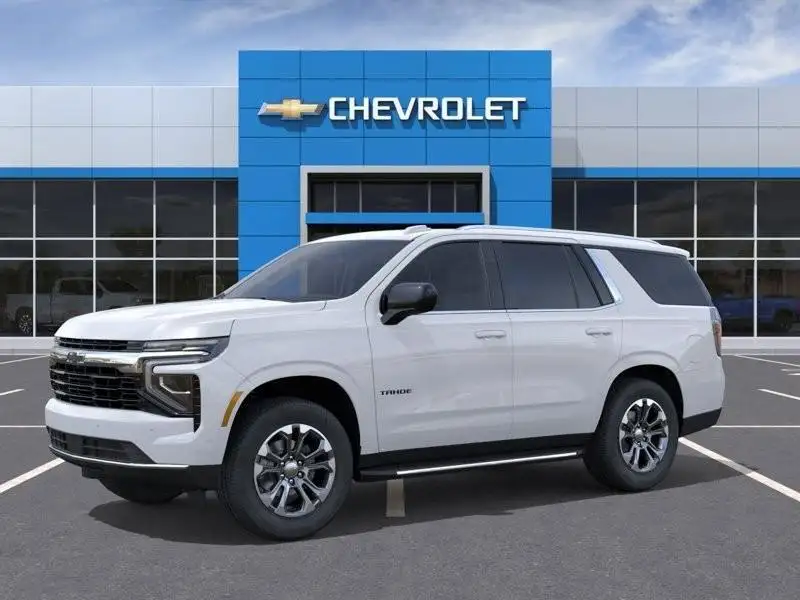 2026 Chevrolet Tahoe LS, biela, 0 km, dovoz Kanada — foto 2 z 6
