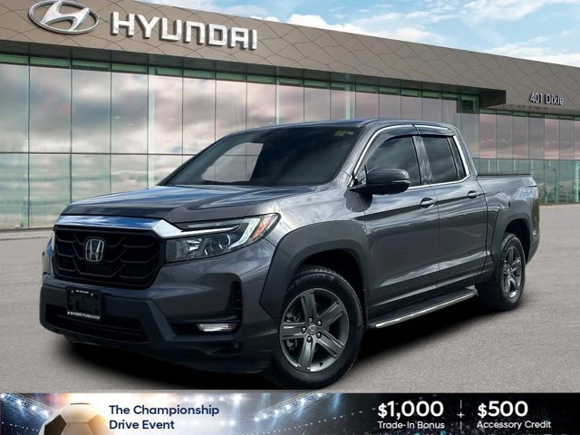 2023 Honda Ridgeline Touring Awd | 1 Key | Leather | Sunroof | Accident Free, sivá, 63 828 km, dovoz Kanada — foto 1