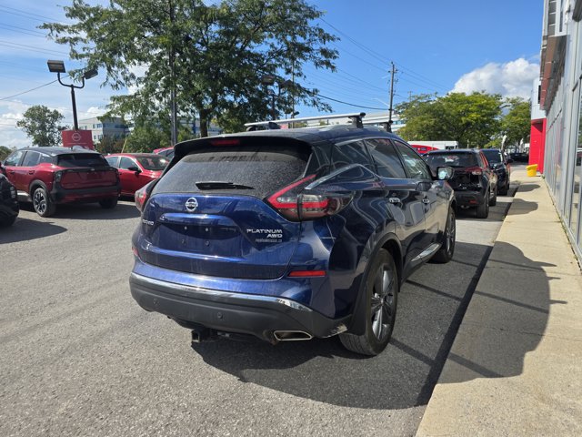 2021 Nissan Murano Platinum, modrá, 73 234 km, dovoz Kanada — foto 9 z 18