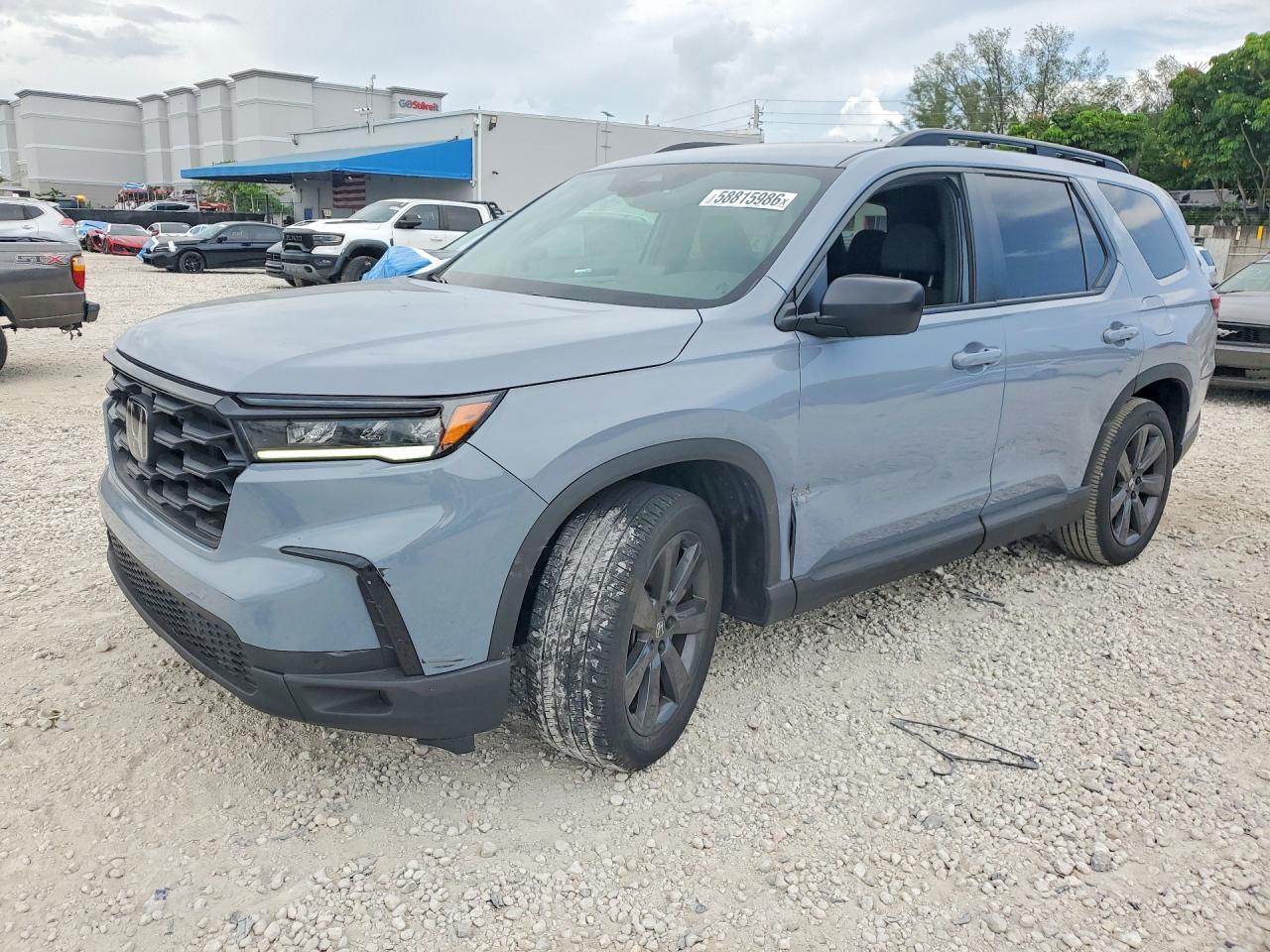 2025 Honda PILOT SPORT, modrá, 121 397 km, dovoz USA — foto 1