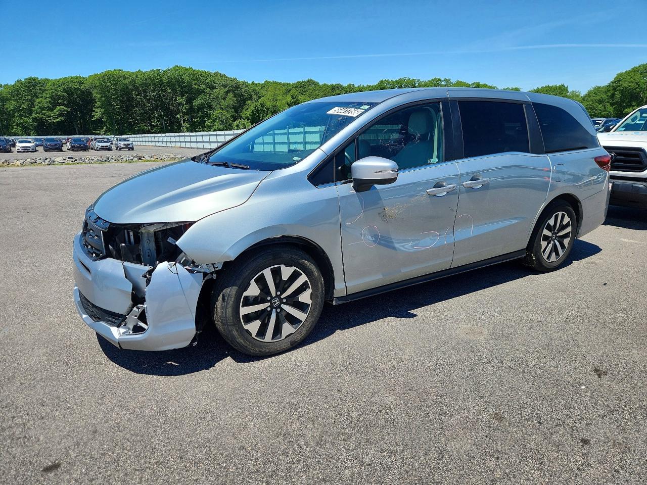 2025 Honda ODYSSEY EXL, strieborná, 50 522 km, dovoz USA — foto 1