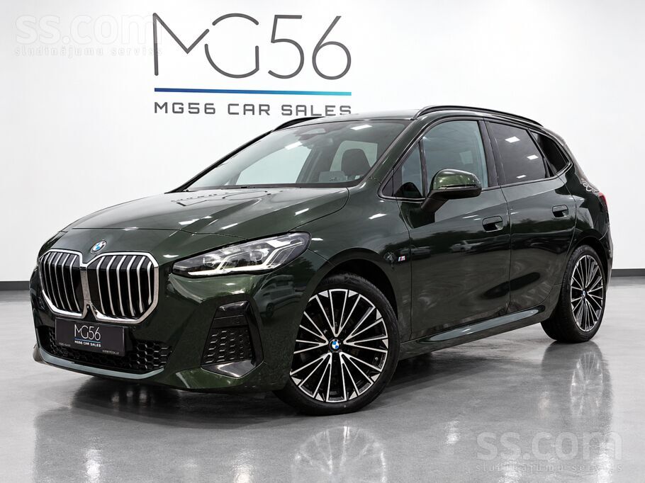 2025 BMW 218, zelená, 46 000 km, Lotyšsko — foto 1