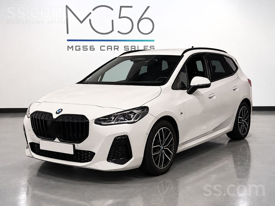 2025 BMW 218, biela, 58 000 km, Lotyšsko — foto 1