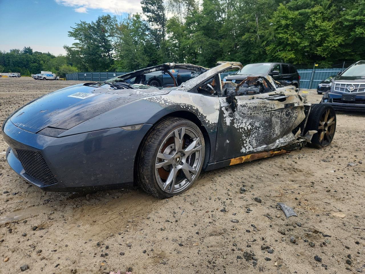 2006 Lamborghini GALLARDO, sivá, dovoz USA — foto 1