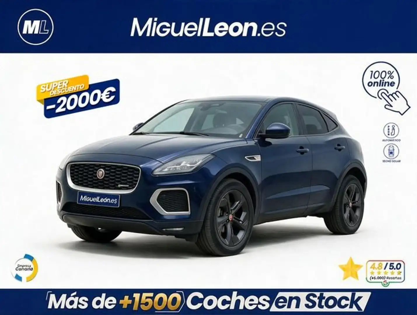 2023 Jaguar E-Pace, 54 875 km, Španielsko — foto 1